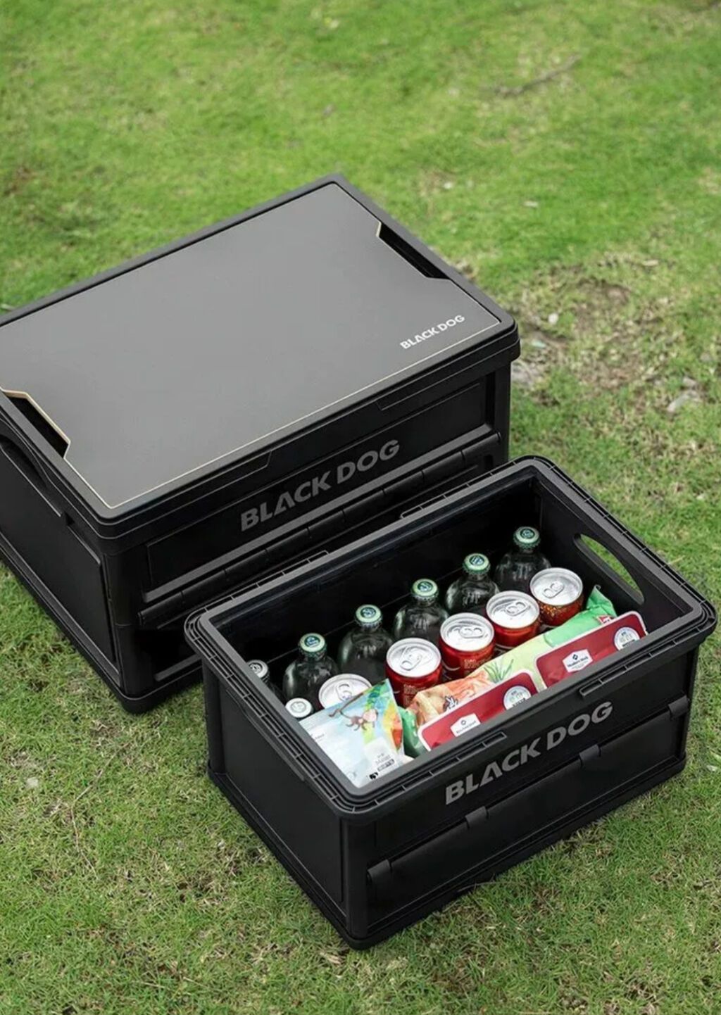Кемпинговый ящик (чёрный), 45L: 52.?29.5см, BLACKDOG (CBD2550XB014) -: фото 3