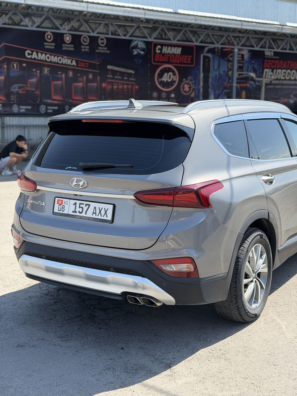 Hyundai Santa Fe: 2018 г., 2.2 л, Автомат, Дизель, Внедорожник: фото 4