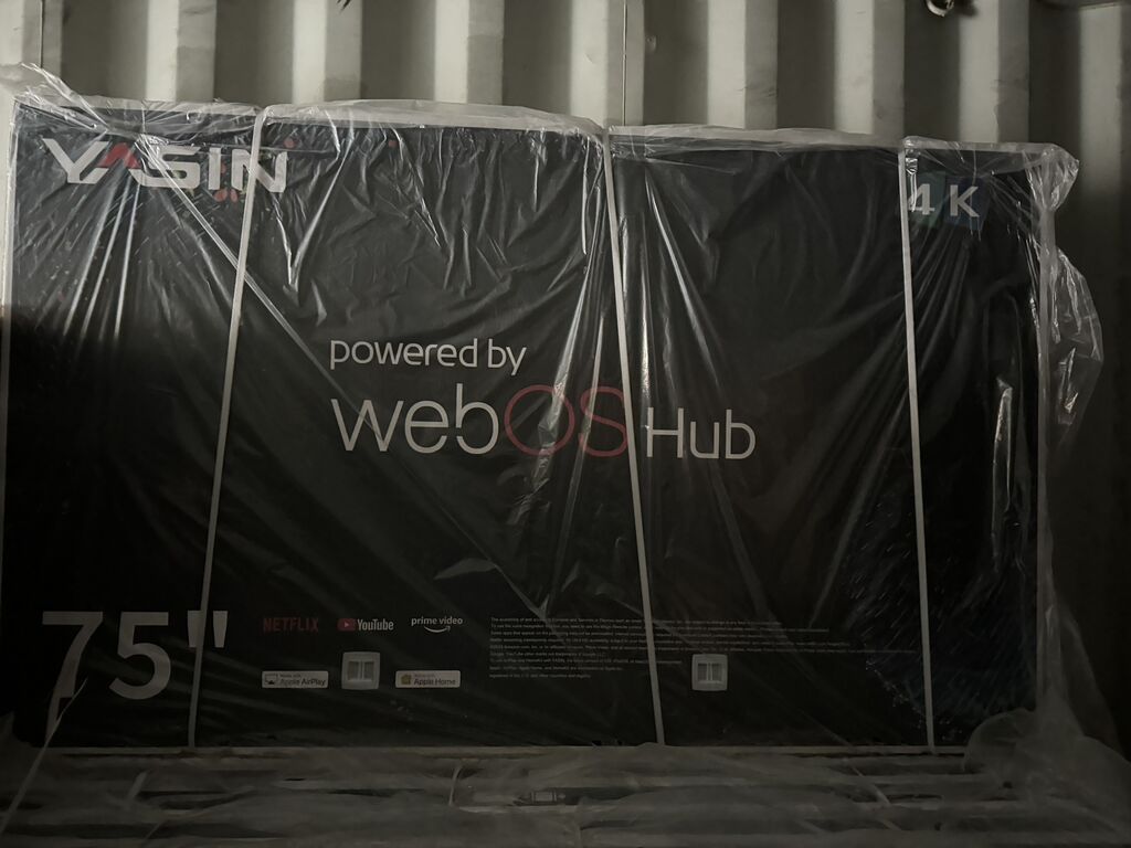 Телевизор YASIN 75" 4K Smart TV на платформе webOS Hub. СУПЕР: фото 2