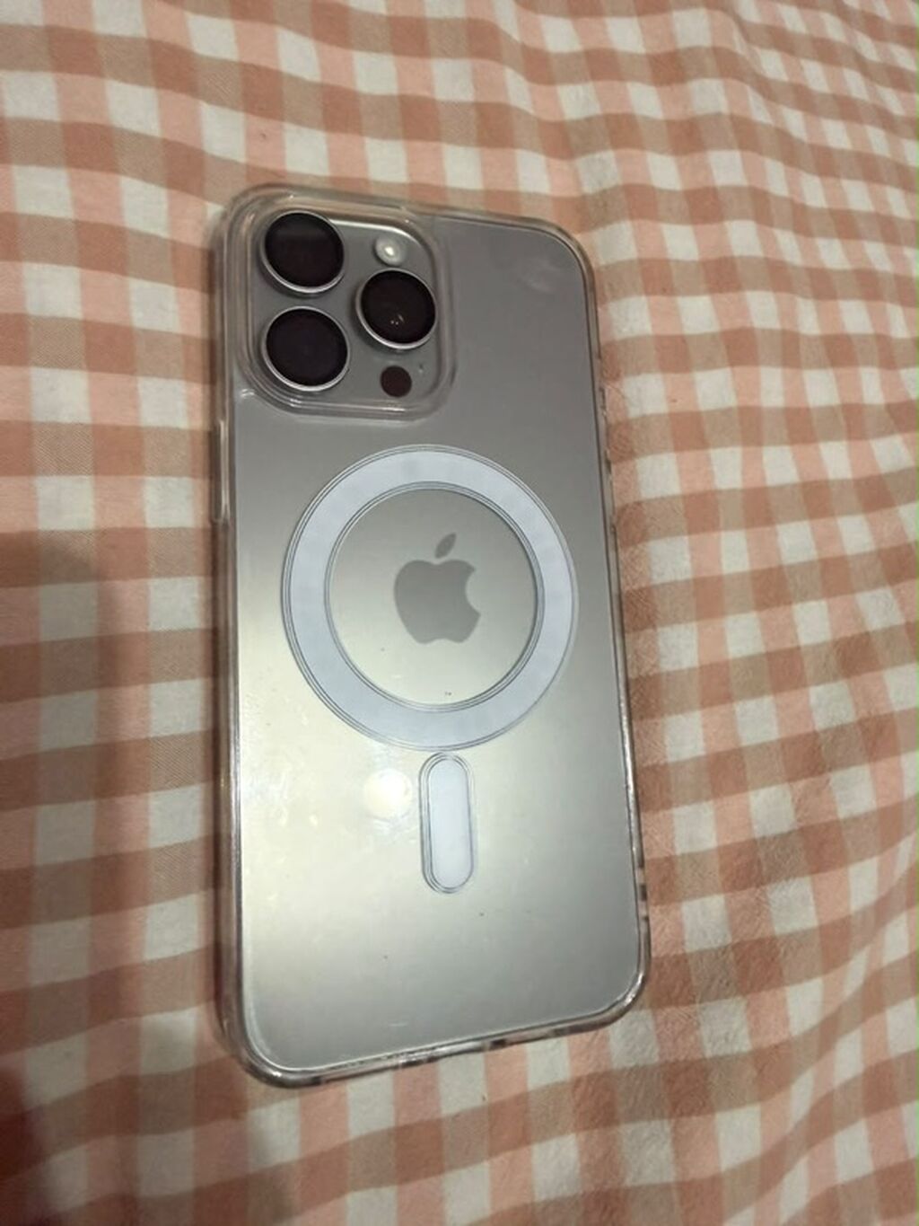 IPhone 15 Pro Max, Новый, 512 ГБ, Natural Titanium, Коробка, 87 % — фото 3