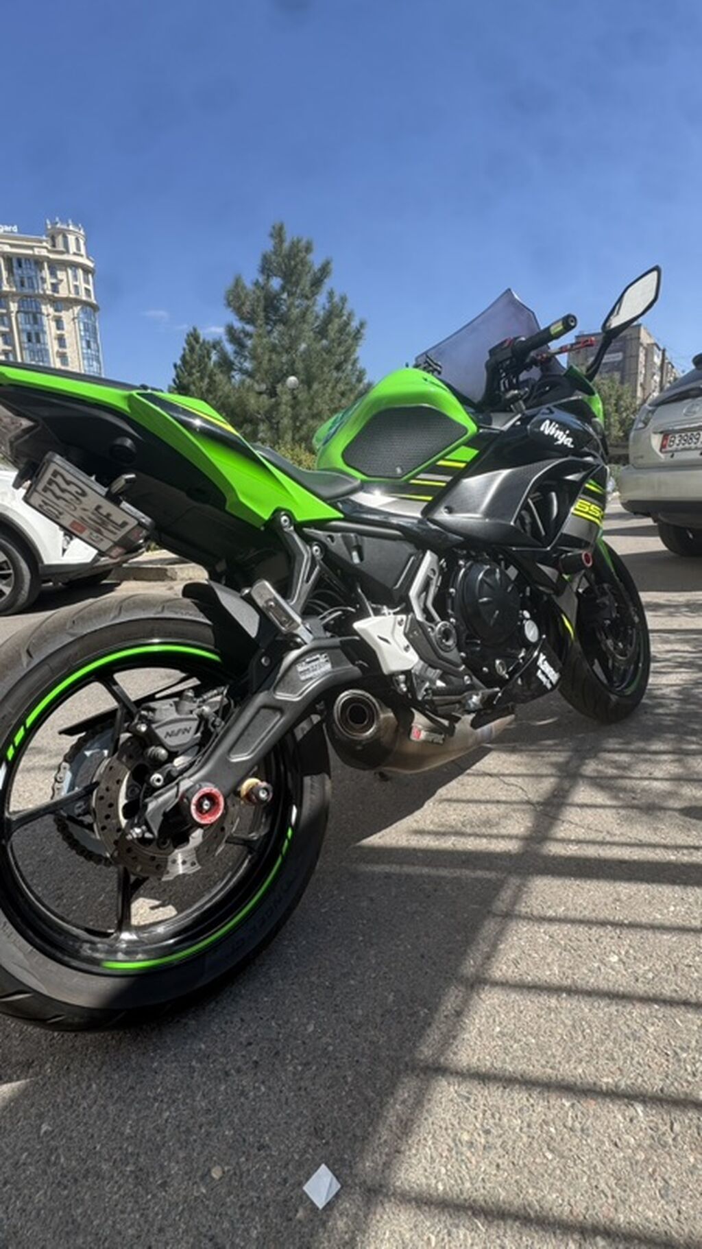 Спортбайк Kawasaki, 650 куб. см, Бензин, Взрослый, Б/у: фото 2