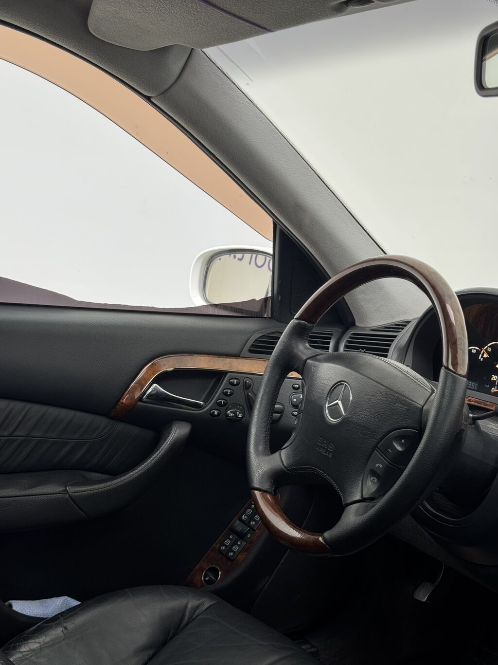 Mercedes-Benz S-Class: 2003 г., 5 л, Автомат, Бензин, Седан: фото 8