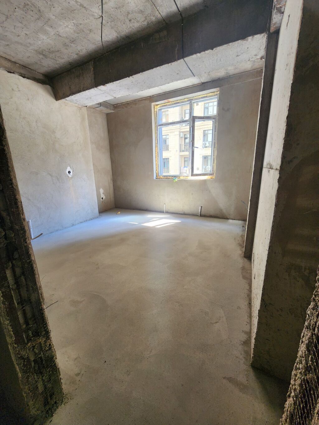 1 комната, 49 м², Ак-Кеме Элитка, 9 этаж, ПСО (под самоотделку)