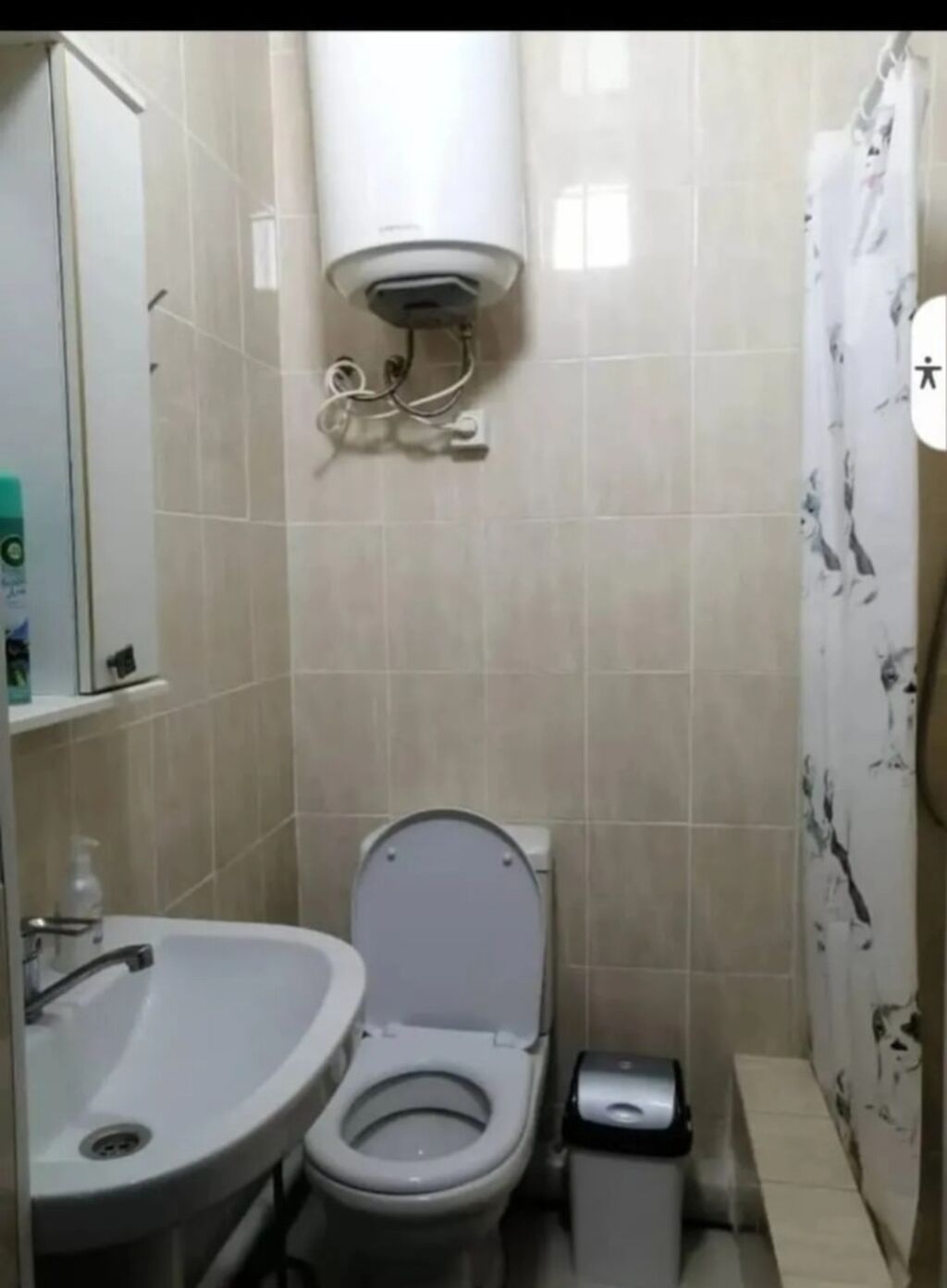 22 м², 1 комната, Кара-Жыгач ж/м, Парам без детей: фото 3