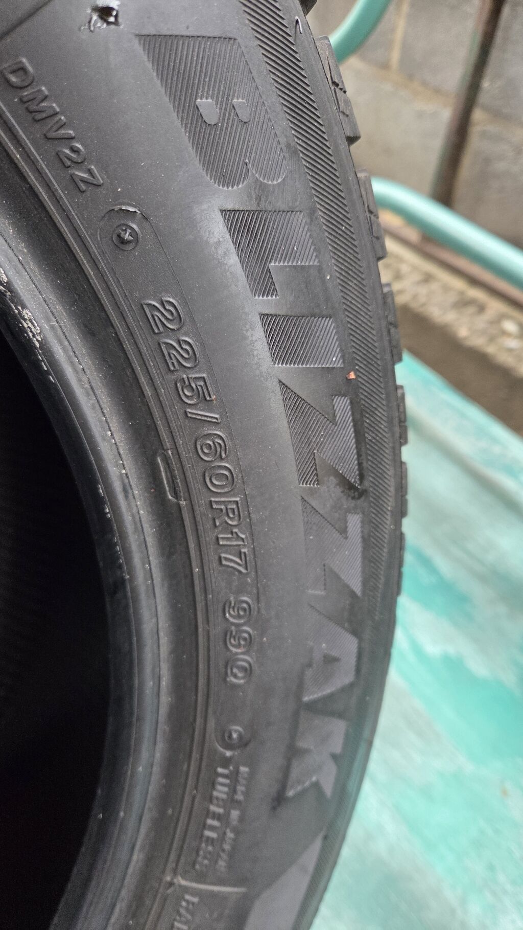 Зимние шины Bridgestone Blizzak DM-V2, комплект 4 шт. - Размер: фото 1