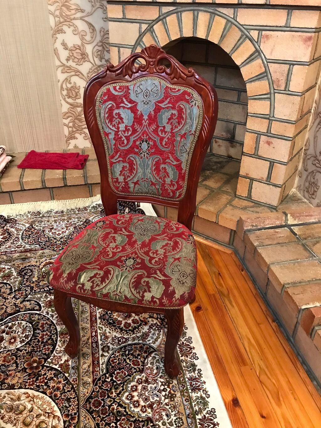 Комплект стол и стулья. Длина 3.50м. Ширина1.20м. Б.у. Стулья 12шт: фото 3