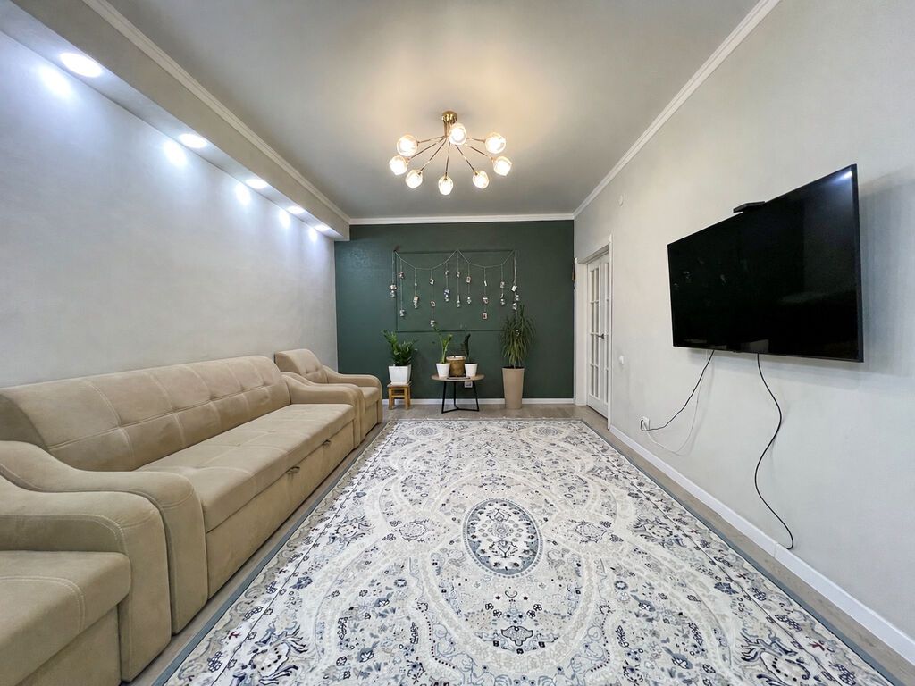 2 комнаты, 76 м², Асанбай мкр Элитка, 2 этаж, Евроремонт: фото 7