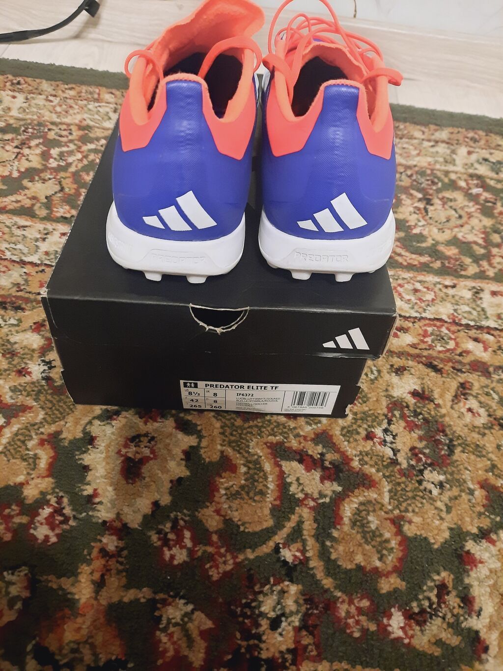 Adidas Predator Elite TF — футбольные бутсы для синтетических покрытий: фото 3