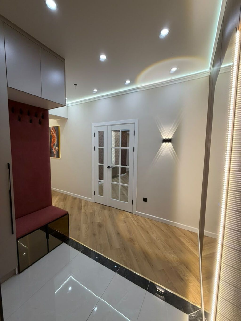 3 комнаты, 97 м², Пишпек Элитка, 11 этаж, Дизайнерский ремонт: фото 1