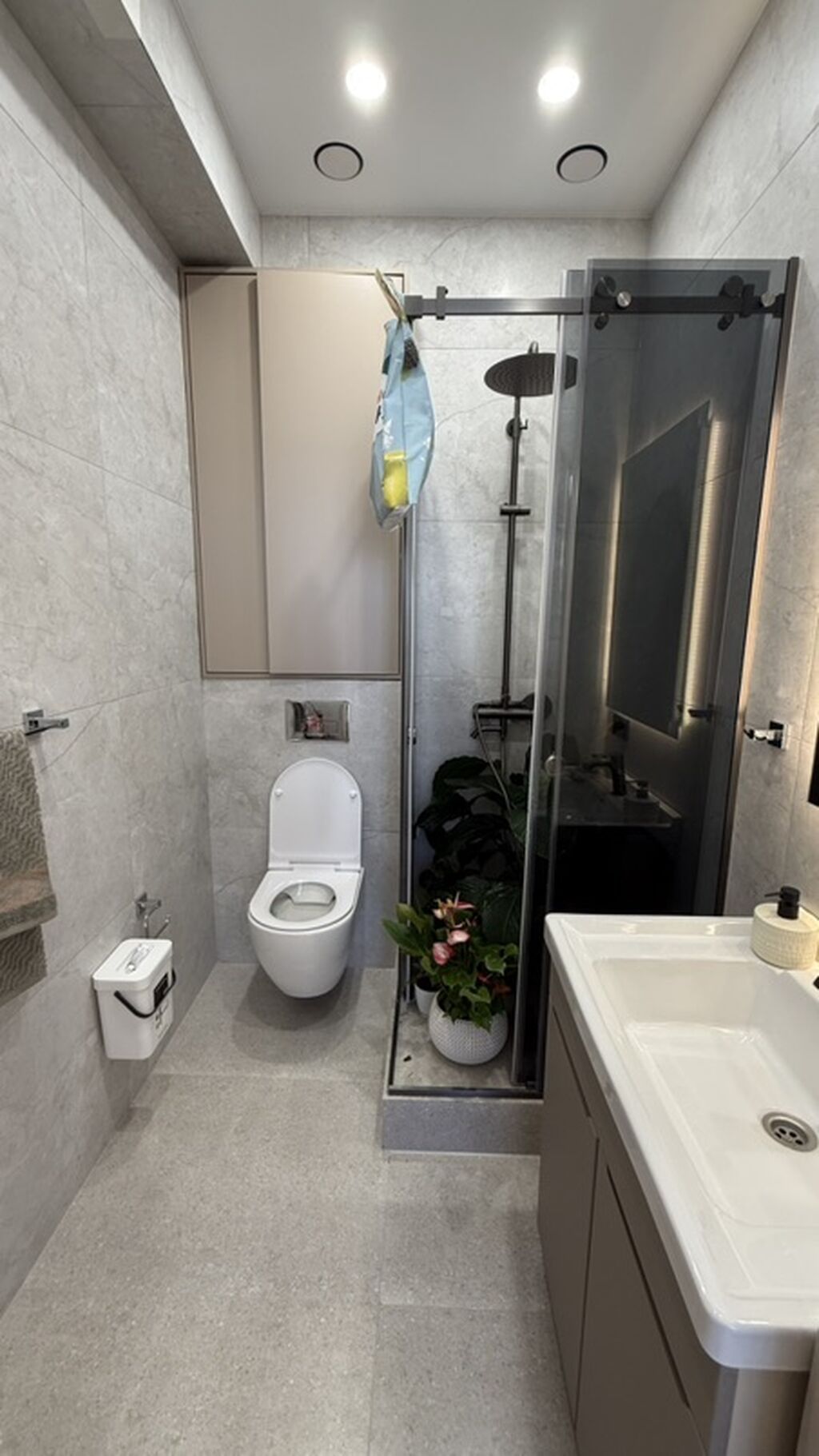 3 комнаты, 93 м², Тунгуч мкр Элитка, 6 этаж, Дизайнерский ремонт: фото 8