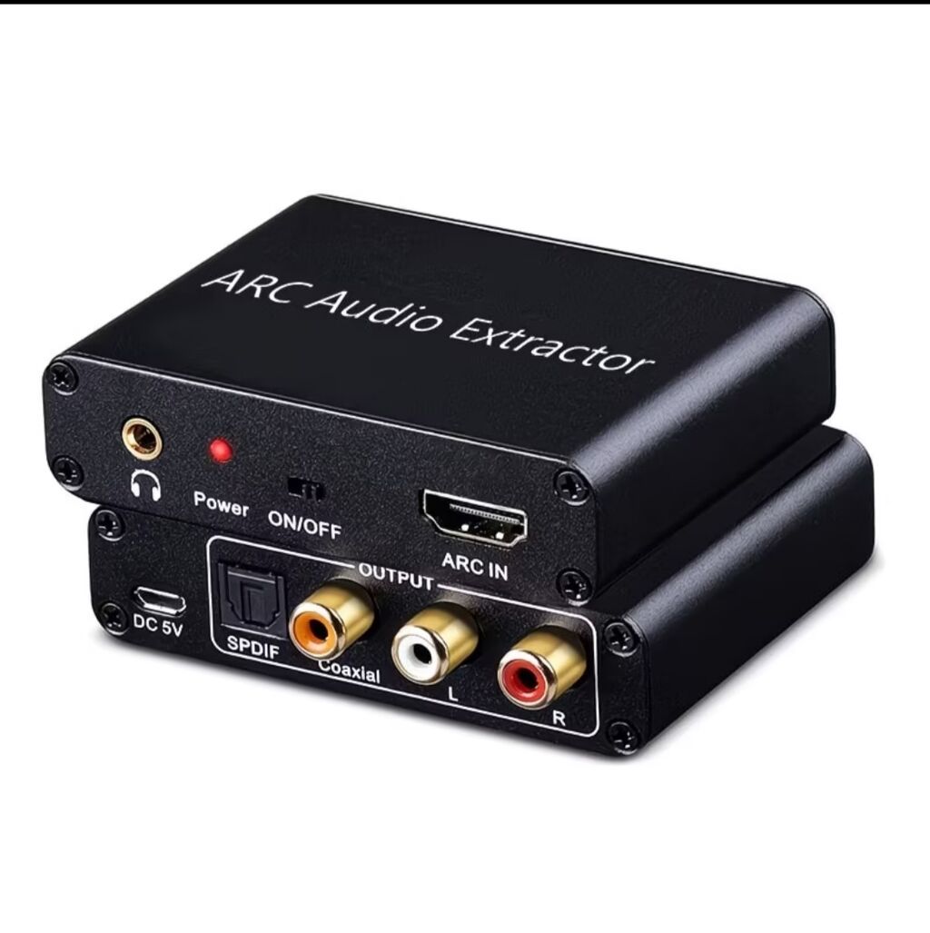 Другие аксессуары для ТВ: ARC Audio Extractor — адаптер для извлечения звука с HDMI ARC