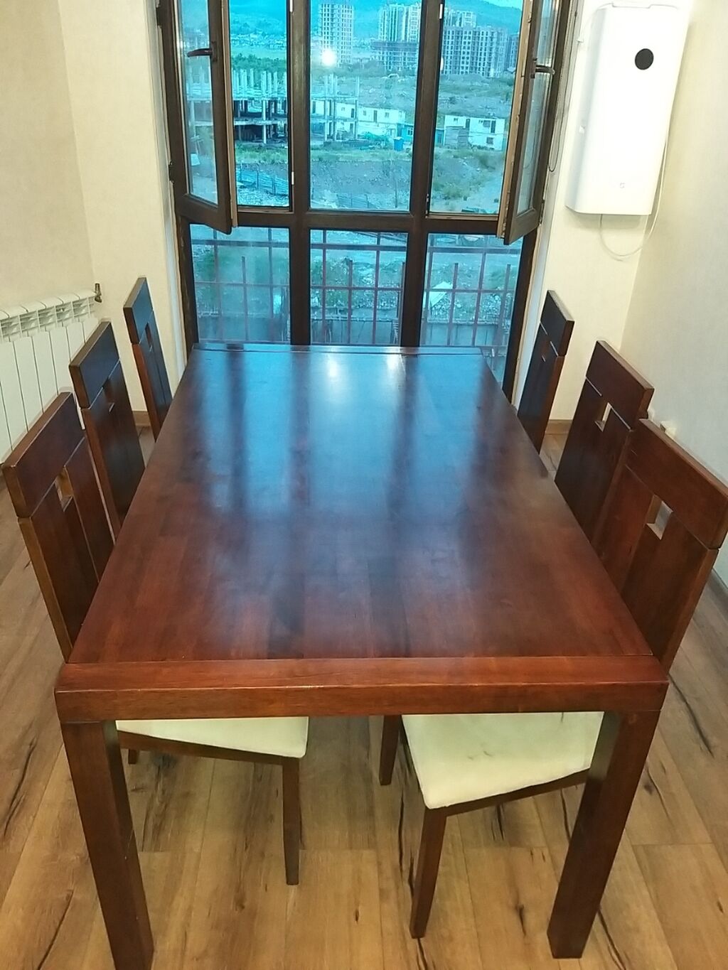 Размеры обеденного стола со стульями
