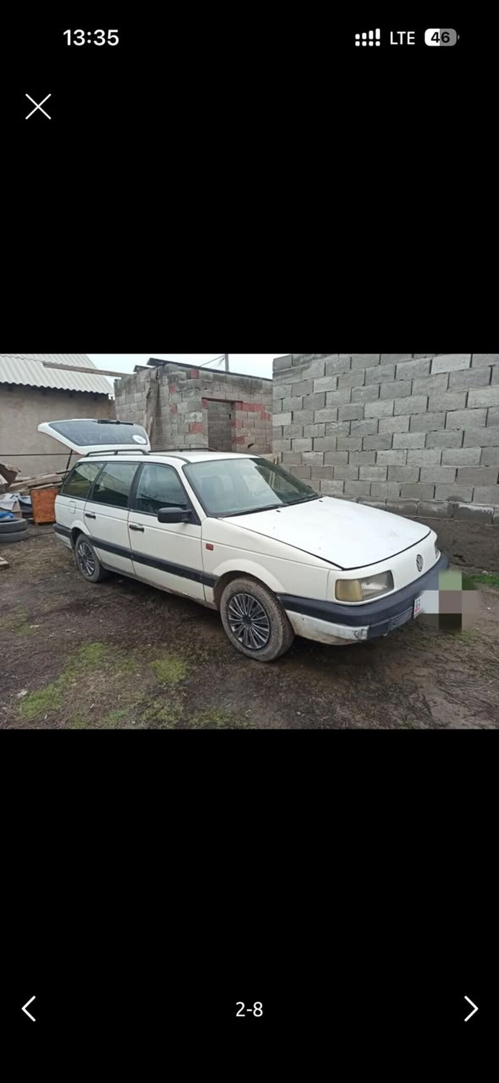 Volkswagen Passat: 1988 г., Универсал: фото 2