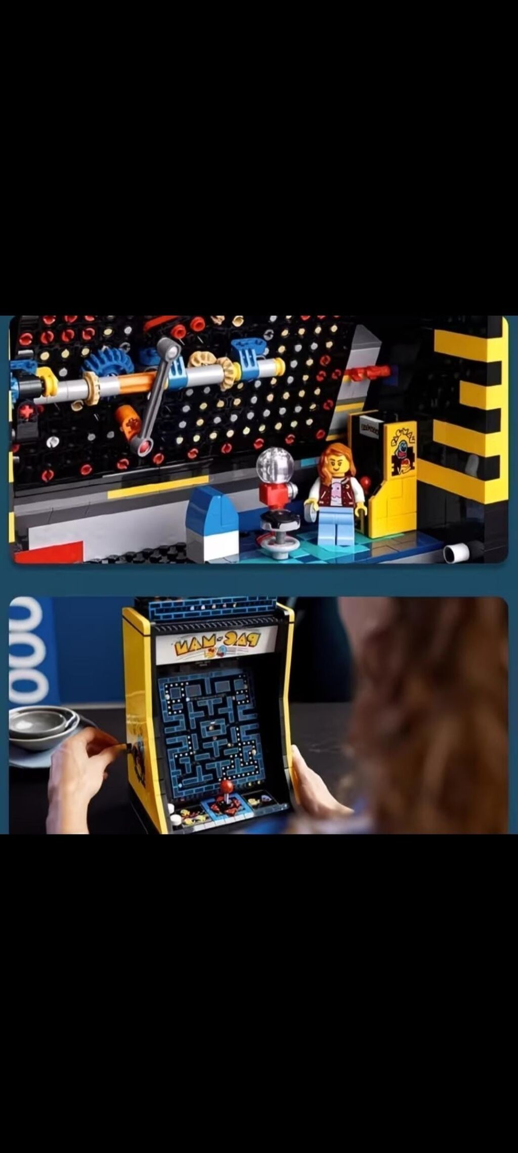 Лего PAC‑MAN коллекционный конструктор аркадного автомата по: фото 2