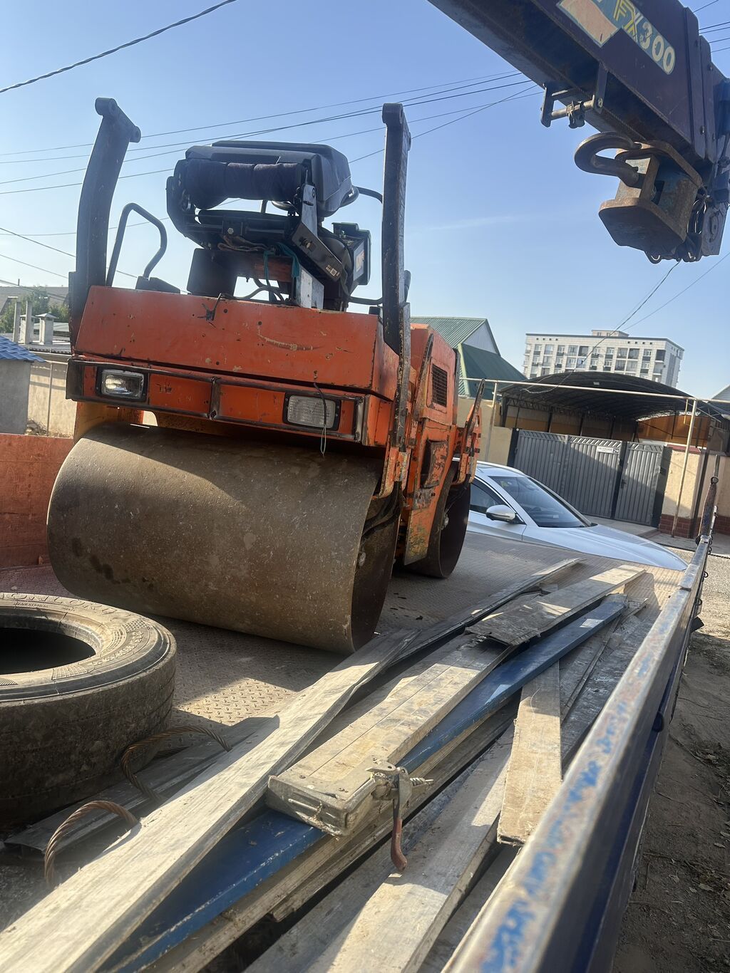 Каток услуги вибро каток 3 тоник за 3 часа 12тысяч сом, Аренда катка: фото 2