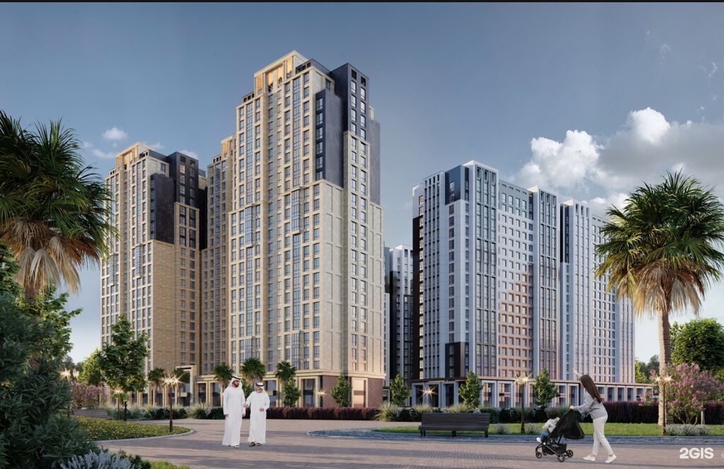 1 комната, 43 м², Асанбай мкр Элитка, 16 этаж, ПСО (под самоотделку): фото 2