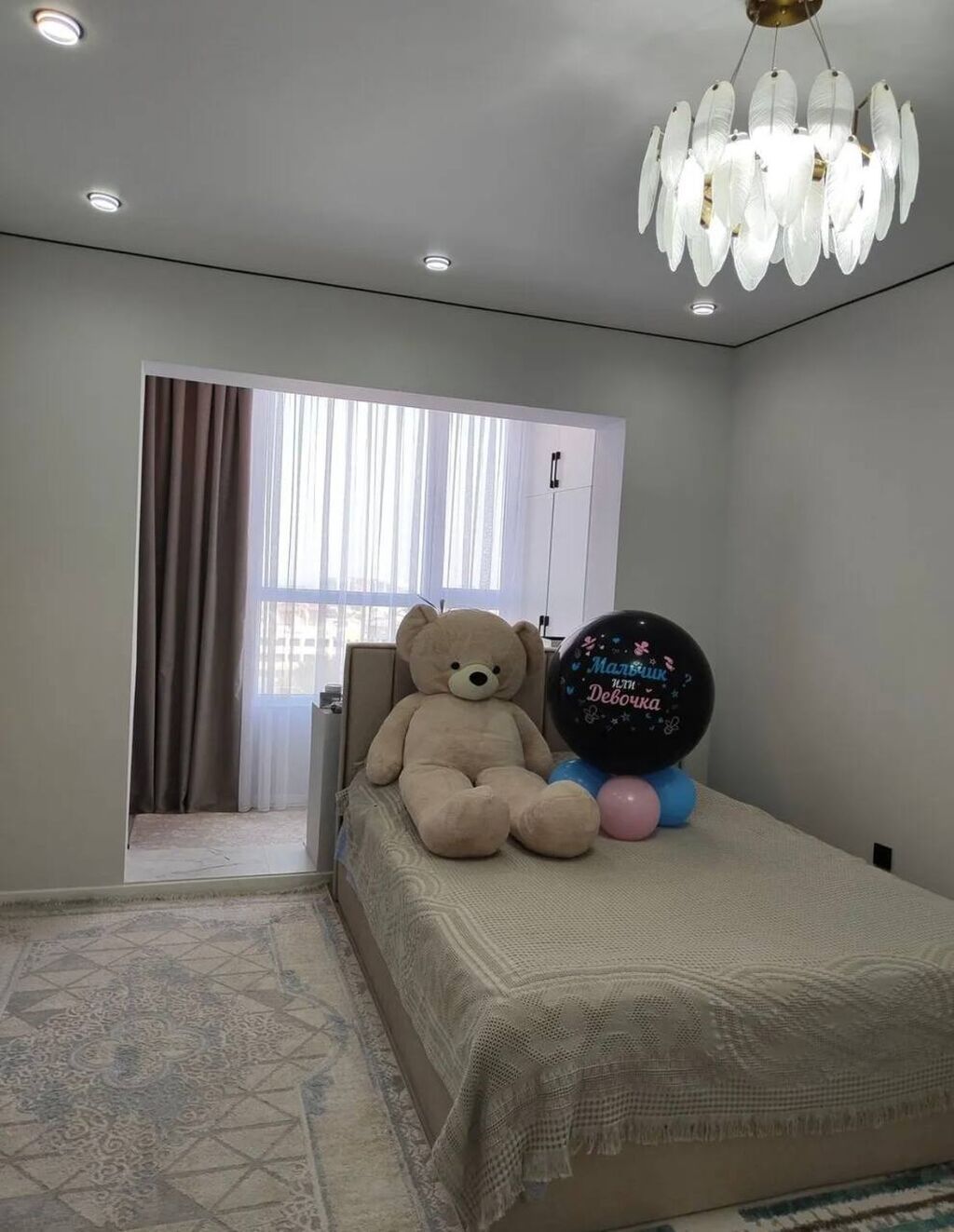 2 комнаты, 83 м², Технопарк 107 серия, 6 этаж, Дизайнерский ремонт: фото 2