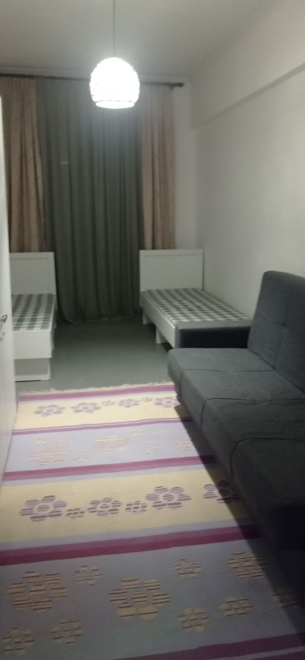 2 комнаты, Пишпек Собственник, С подселением, от 1 года: фото 4