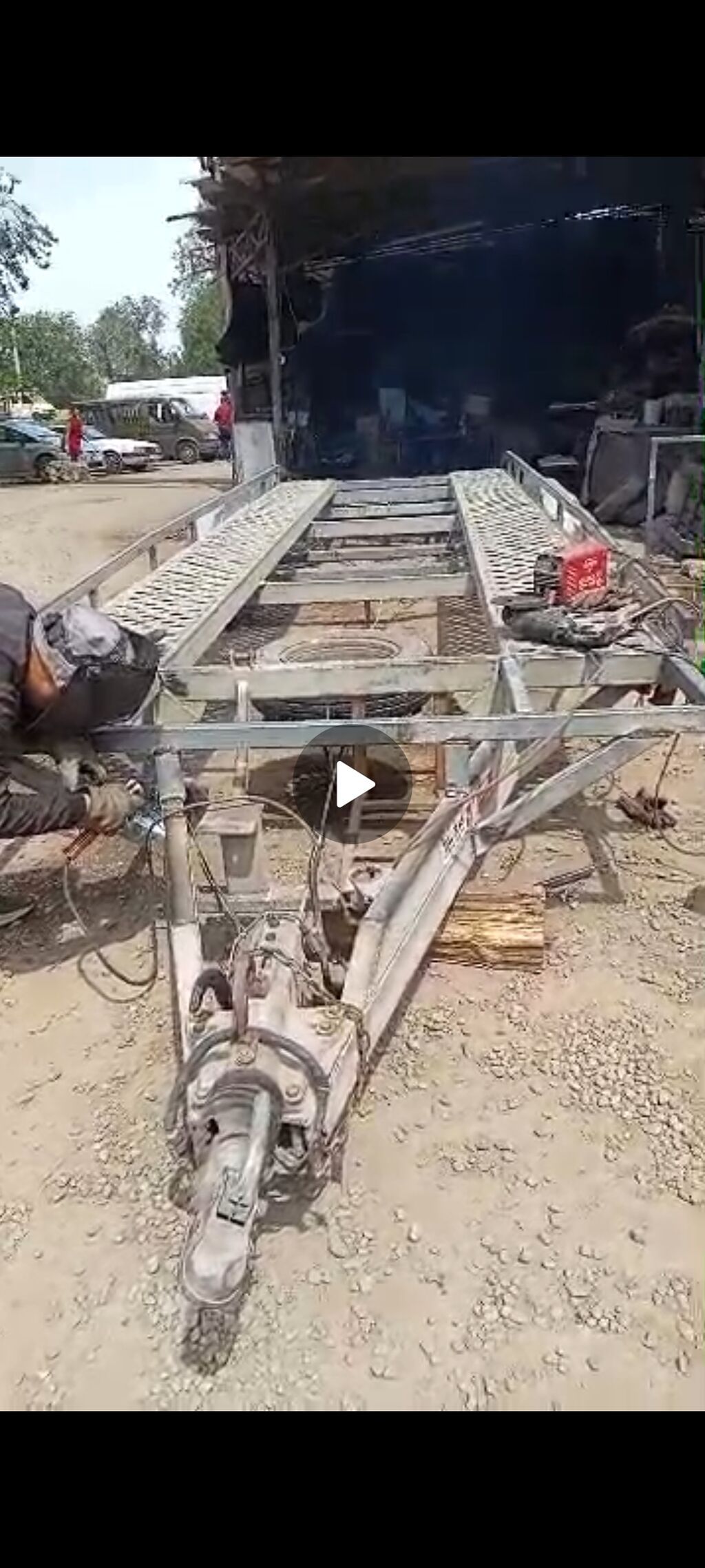 Прицеп, Special trailer, Сar carrier trailer, до 3,5 т, Б/у: фото 1