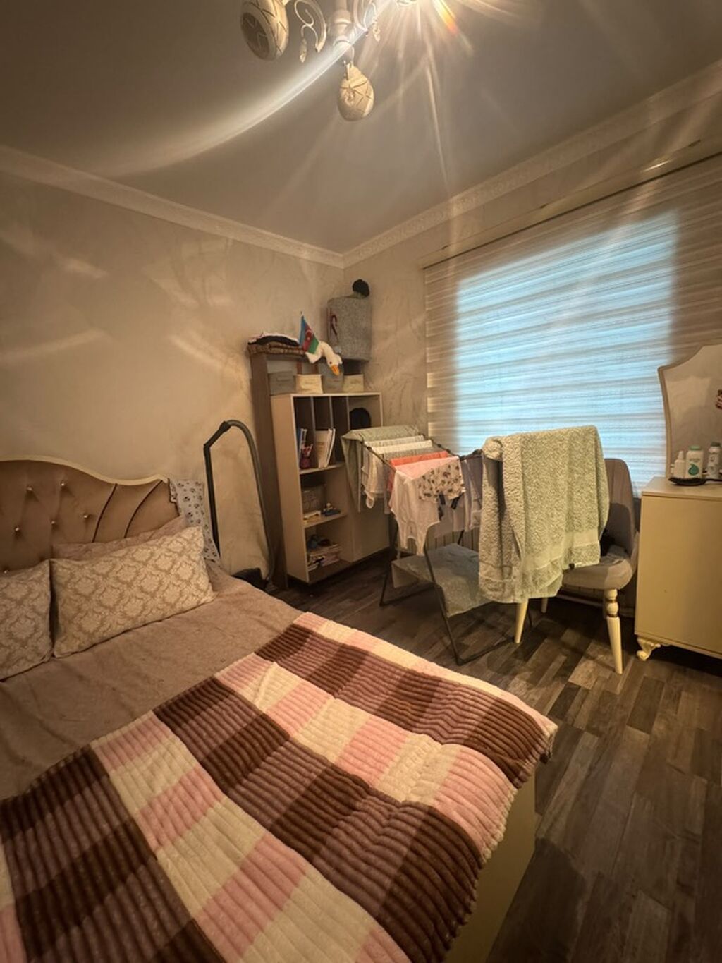 Xirdalan 3nomreli mektebin yani 2 otaqlı mənzil – zövqlü interyer və