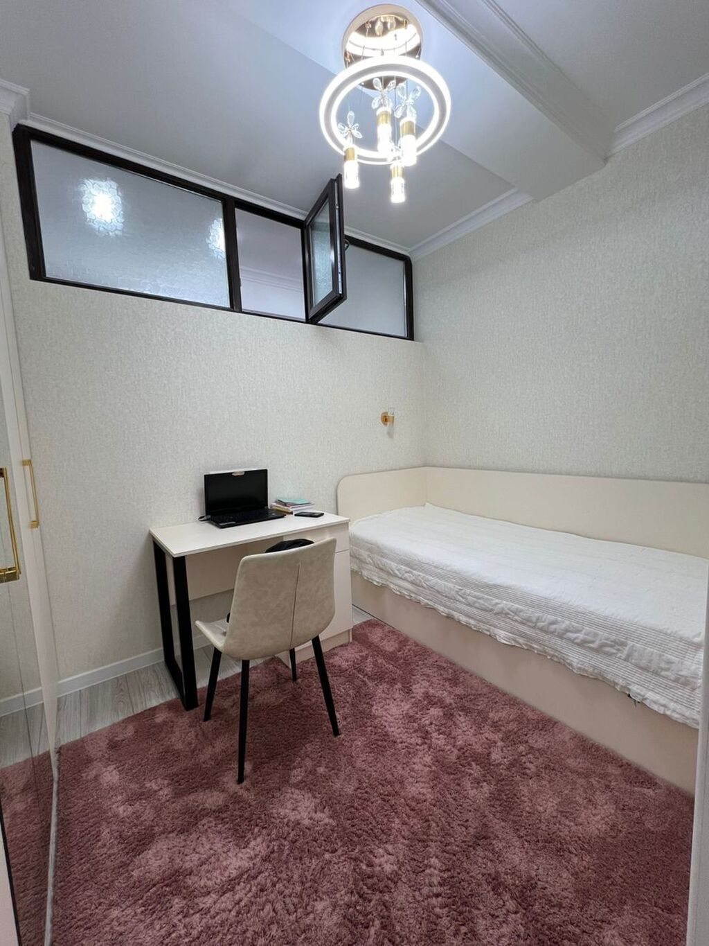 2 комнаты, 60 м², Аламедин-1 мкр Элитка, 9 этаж, Дизайнерский ремонт: фото 7