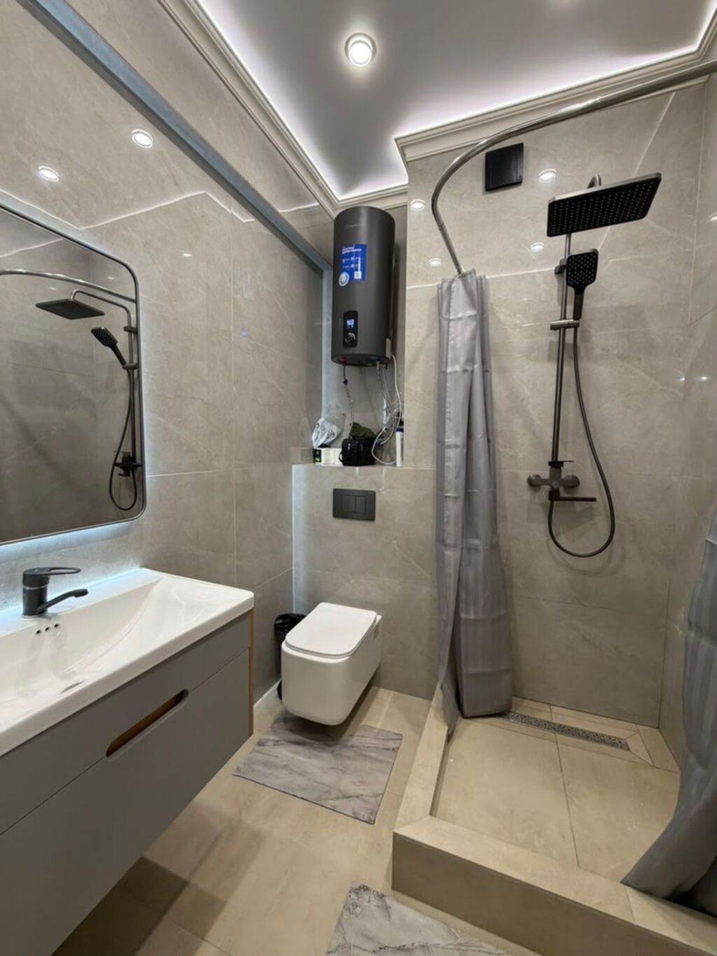 2 комнаты, 47 м², Асанбай мкр Элитка, 11 этаж, Евроремонт: фото 3