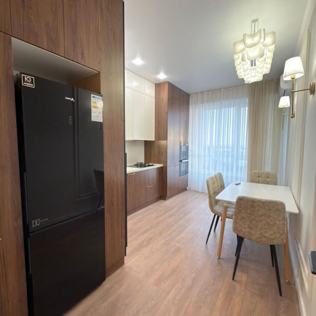 2 комнаты, 67 м², Пишпек Элитка, 13 этаж, Дизайнерский ремонт: фото 3