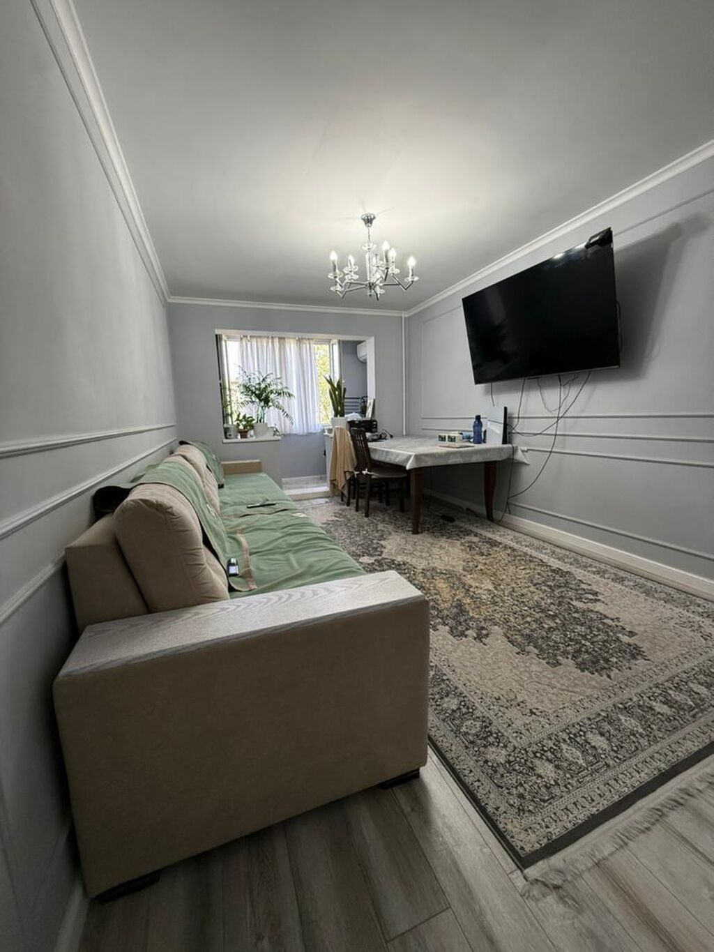 3 комнаты, 58 м², ул. Боконбаева / Гоголя 104 серия, 4 этаж, Евроремонт: фото 5