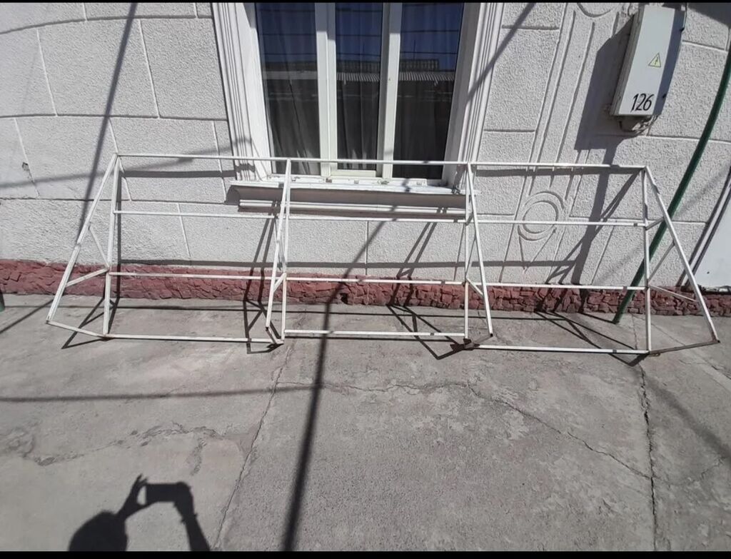 Металлические каркас под навес, магазина или дома - Материал: фото 3