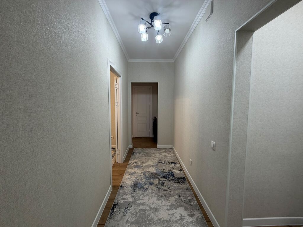 2 комнаты, 53 м², Аламедин-1 мкр Элитка, 4 этаж, Евроремонт: фото 2