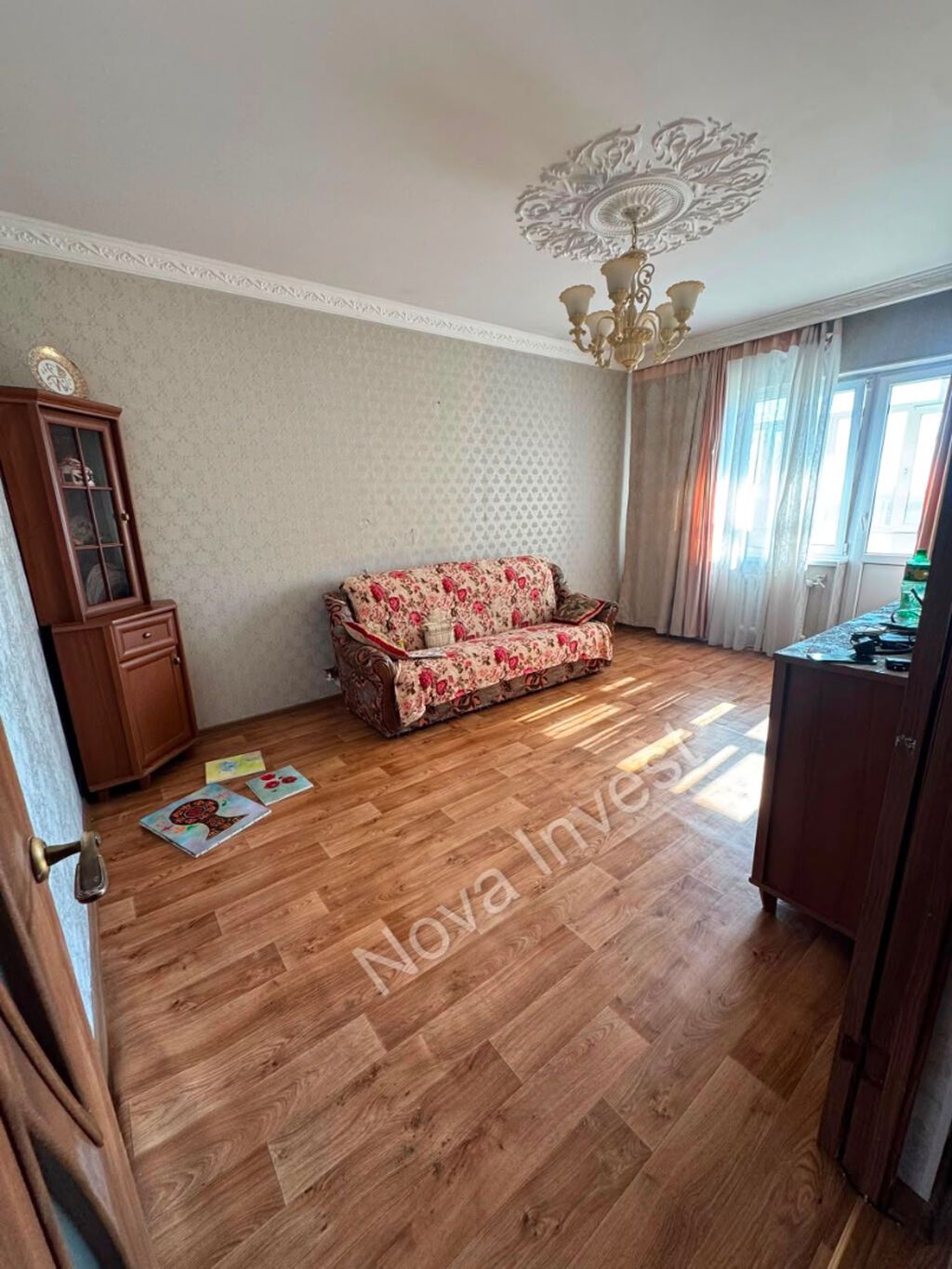 3 комнаты, 68 м², 106 серия, 7 мкр 106 серия, 9 этаж, Косметический ремонт: фото 6