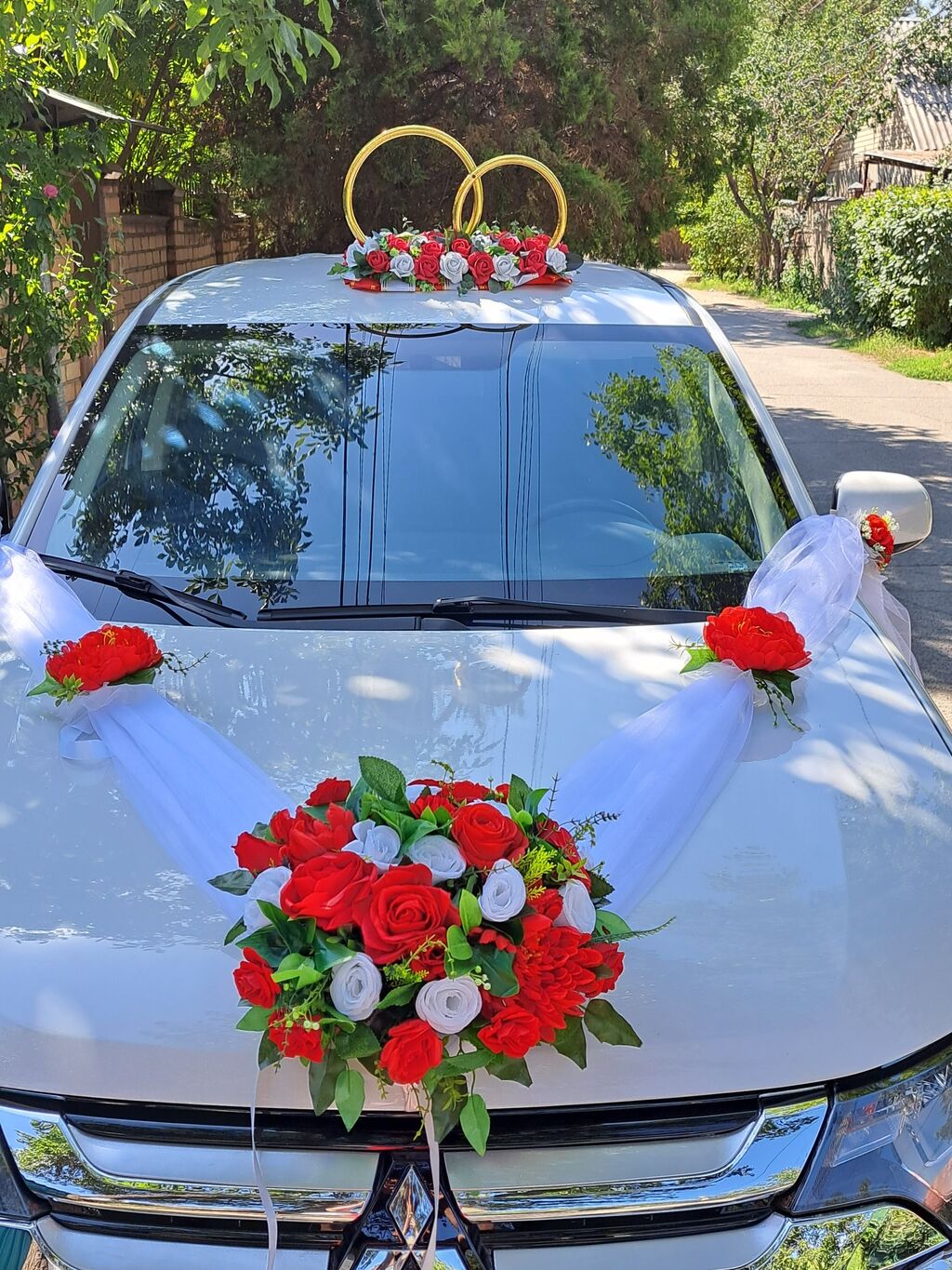 Свадебные украшения на машины Тольятти МариБуке