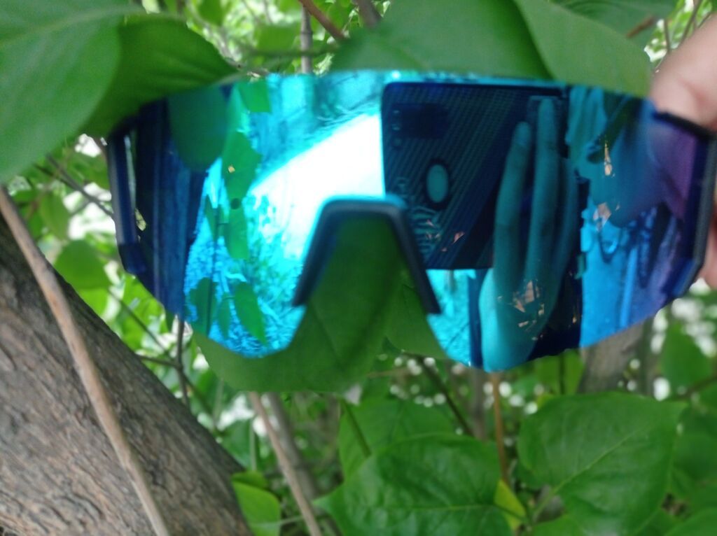Спортивные очки с защитой от ультрафиолета - Панорамная одномерная — фото 3