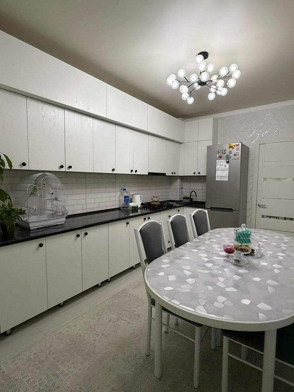 2 комнаты, 59 м², Тунгуч мкр 7 этаж, Евроремонт