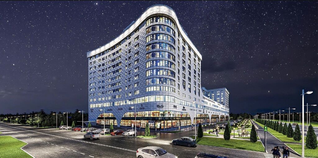 1 комната, 51 м², Верхний Джал Элитка, 8 этаж, ПСО (под самоотделку): фото 1