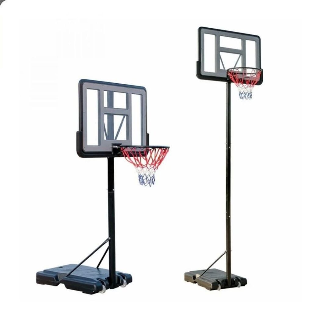 Dečije sportske igračke: 🏀Koš sa podesivom visinom od 150cm do 305cm - Podesiva košarkaška