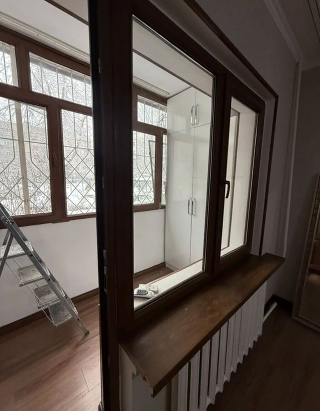 4 комнаты, 96 м², Асанбай мкр 105 серия, 1 этаж, Евроремонт: фото 3