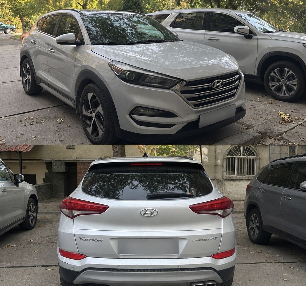 Hyundai Tucson: 2018 г., 1.6 л, Автомат, Бензин, Кроссовер: фото 2