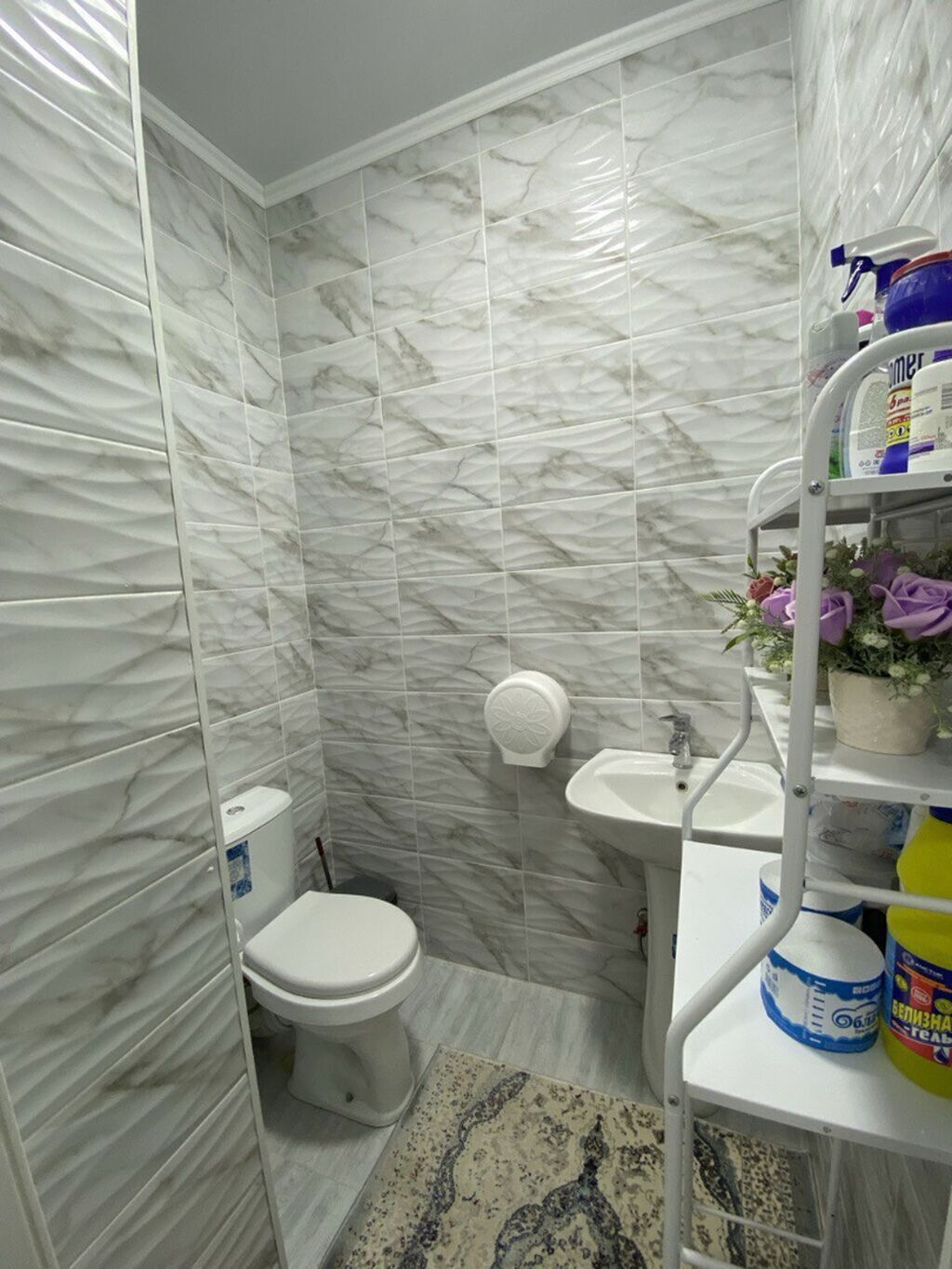 1 комната, 48 м², Элитка, Аламедин-1 мкр Элитка, 9 этаж, Евроремонт: фото 6