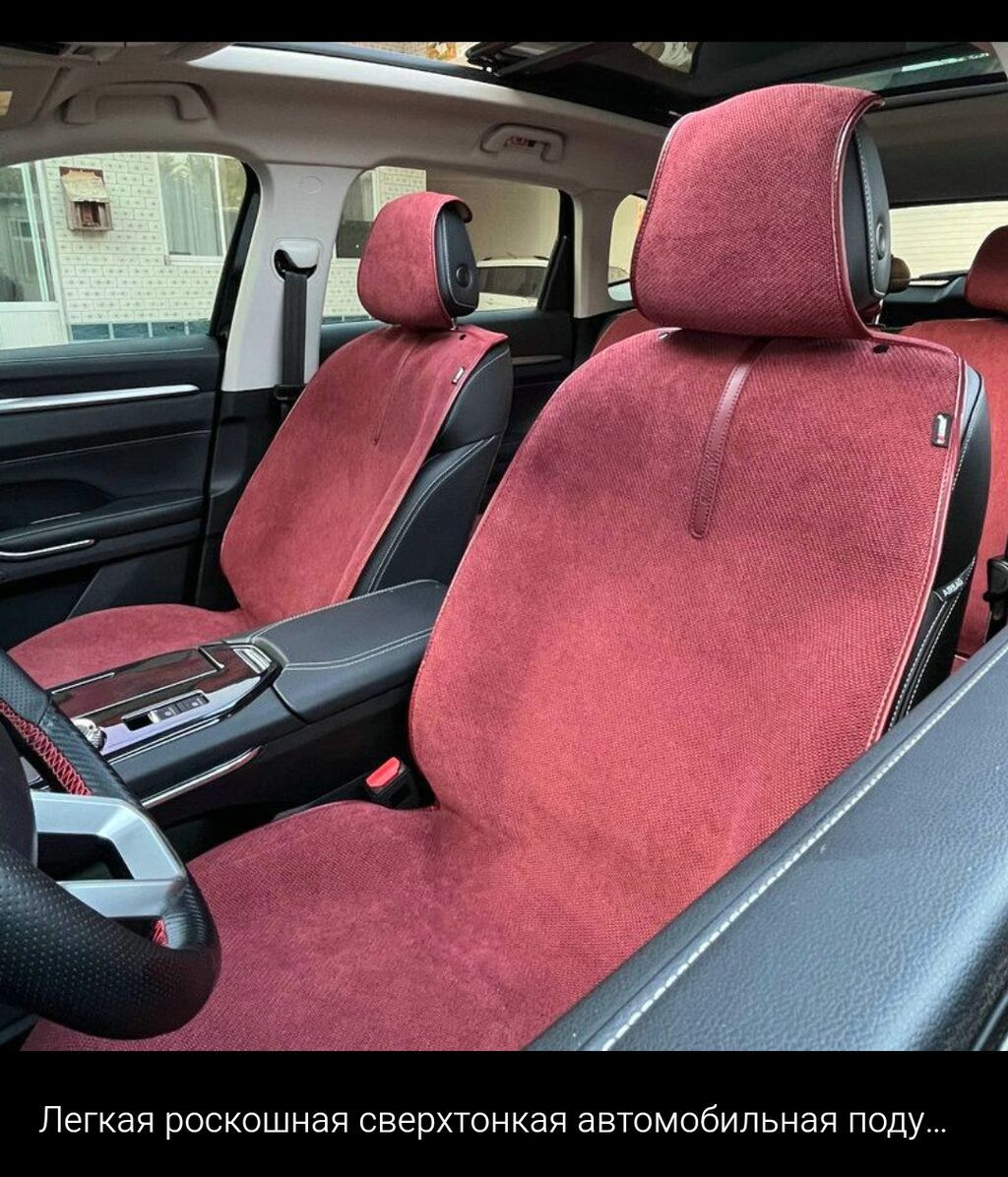 Чехлы Велюровые, С подушкой, цвет - Черный, Hyundai, Новый, Самовывоз, Бесплатная доставка, Платная доставка: фото 8
