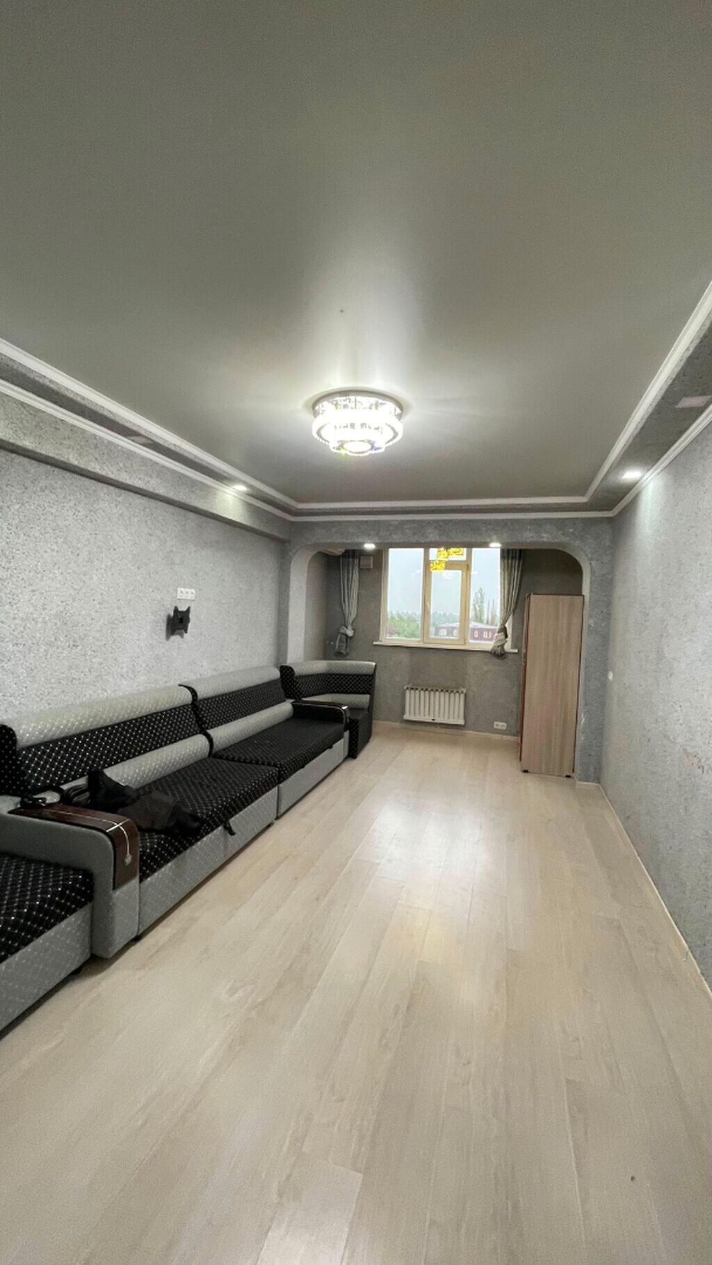 1 комната, 50 м², Кызыл Аскер Элитка, 5 этаж, Евроремонт: фото 2