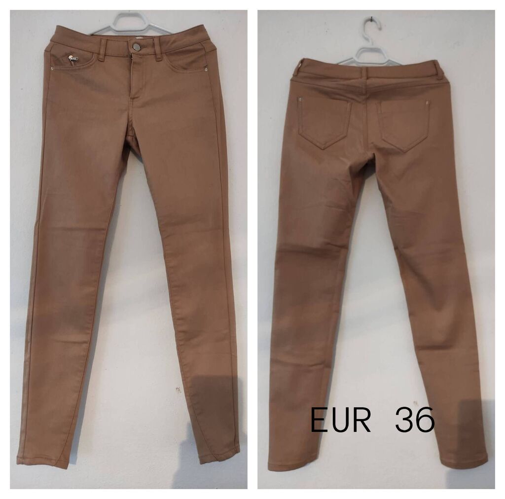 Pantalone: Zenske pantalone,nove. Velicina eur 36, mex 26 — 1