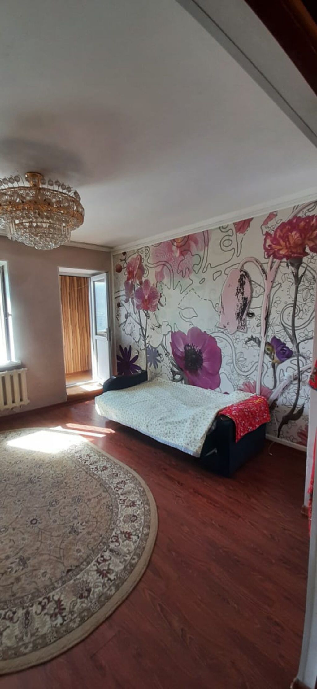 2 комнаты, 53 м², Кок-Жар мкр Индивидуалка, 7 этаж, Требуется ремонт: фото 2