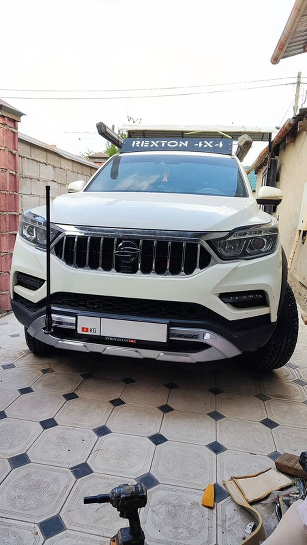SsangYong Rexton Индивидуальное изготовление Платформы для Лебедки: фото 4