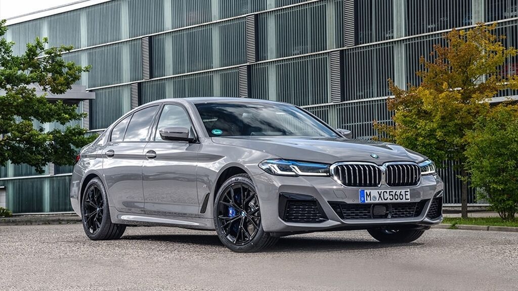 BMW 5 series: 2021 г., Автомат, Гибрид, Седан