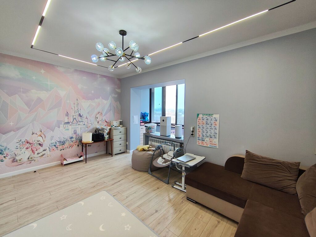3 комнаты, 80 м², Юг-2 мкр 105 серия, 6 этаж, Евроремонт: фото 3