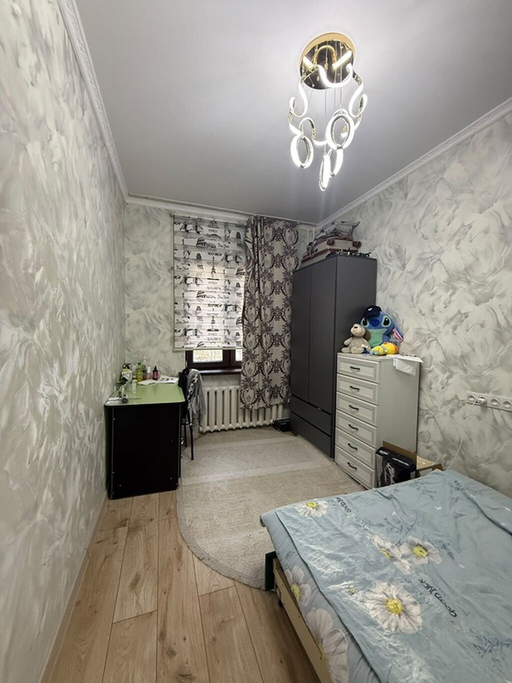 3 комнаты, 62 м², 8 мкр 105 серия, 6 этаж, Евроремонт: фото 5