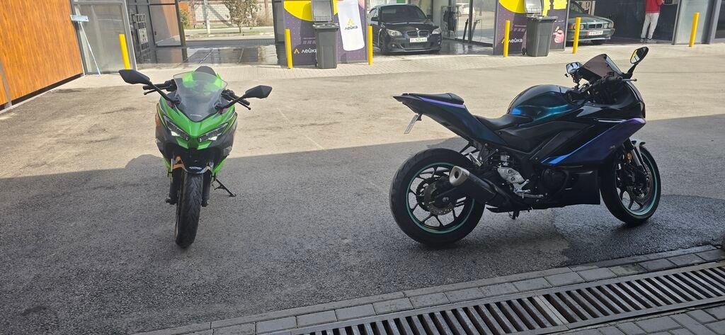 Спортбайк Kawasaki, 400 куб. см, Бензин, Взрослый, Б/у: фото 7