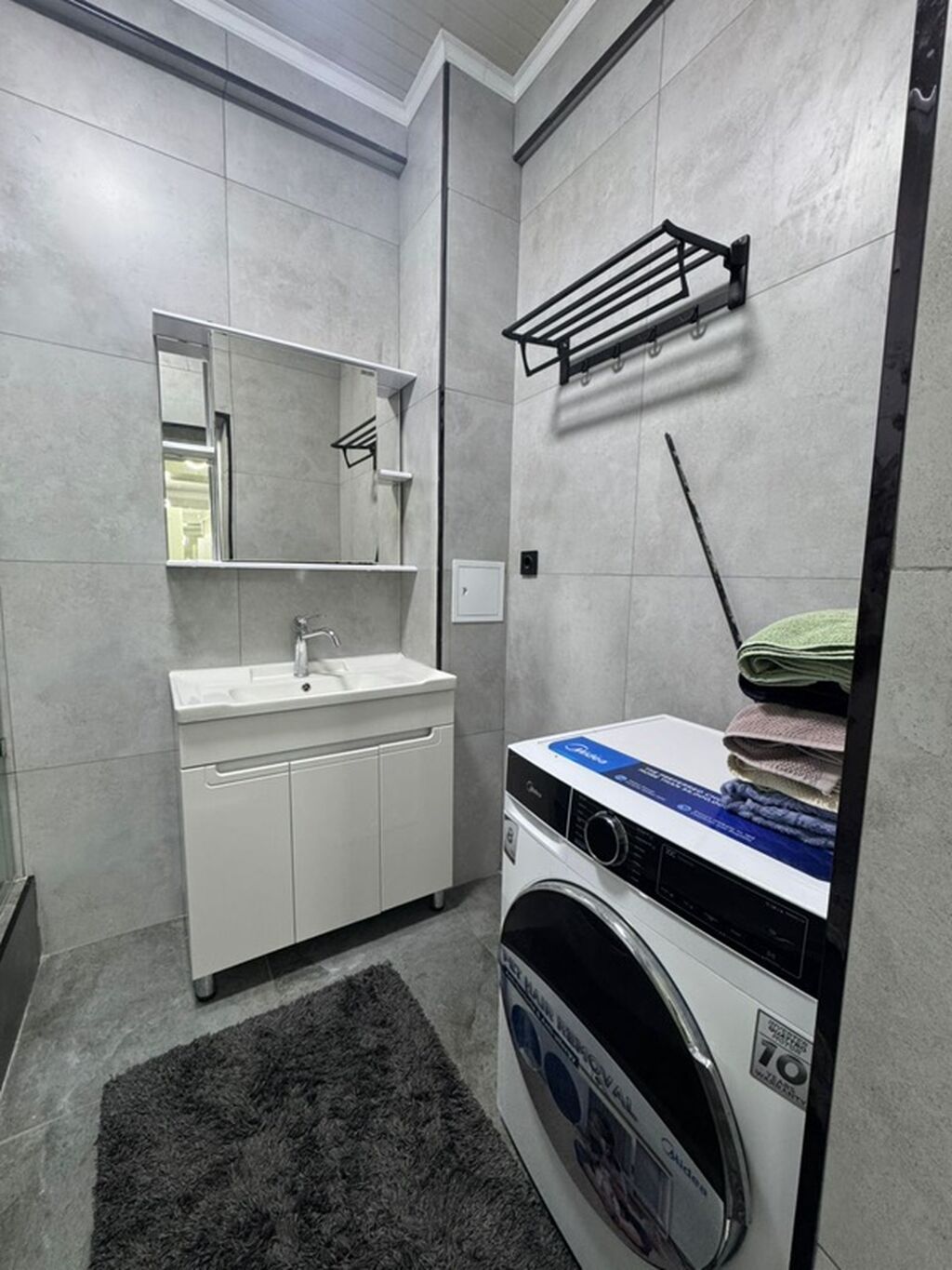 2 комнаты, 75 м², Джал мкр (в т.ч. Верхний, Нижний, Средний) Элитка, 14 этаж, Дизайнерский ремонт: фото 5