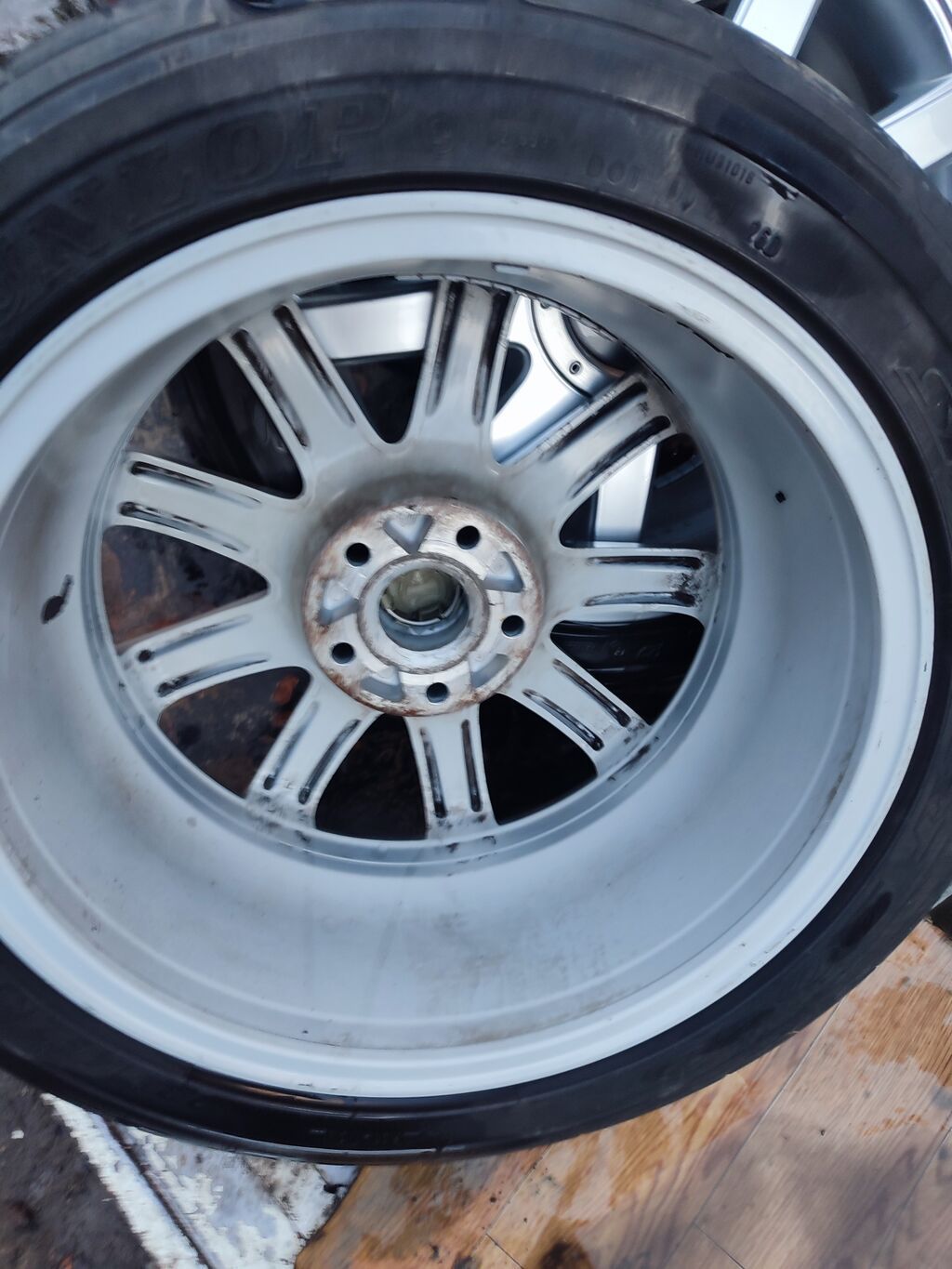 Колеса в сборе 215 / 45 / R 17, Лето, Б/у, Комплект, Легковые, Литые, отверстий - 5: фото 3